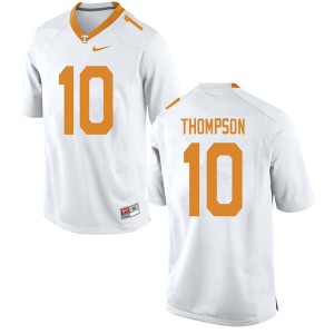 Mens Bryce Thompson White Tennessee #10 Official Jerseys