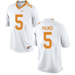 Men Josh Palmer White Tennessee Vols #5 Stitched Jerseys