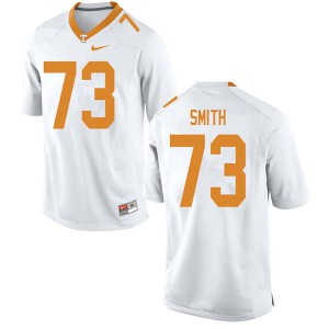 Men Trey Smith White Tennessee #73 Official Jersey