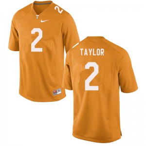 Men Alontae Taylor Orange Tennessee Vols #2 Alumni Jerseys