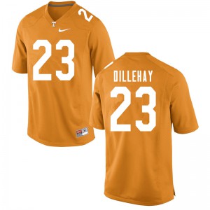 Men Devon Dillehay Orange Vols #23 Football Jersey
