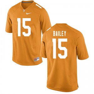 Mens Harrison Bailey Orange Tennessee Vols #15 Stitched Jersey