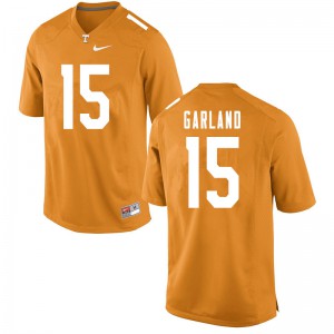 Men's Kwauze Garland Orange Vols #15 Player Jerseys