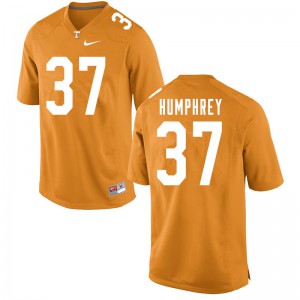 Mens Nick Humphrey Orange Tennessee Vols #37 High School Jersey