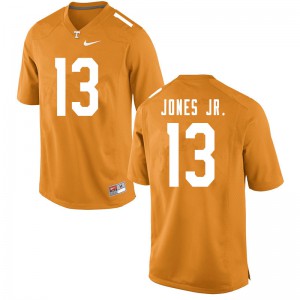 Mens Velus Jones Jr. Orange Tennessee Vols #13 NCAA Jerseys