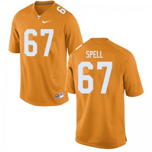 Men Airin Spell Orange Tennessee #67 Football Jerseys