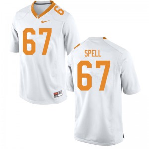 Mens Airin Spell White UT #67 Stitched Jersey
