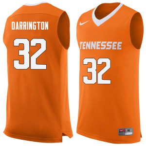 Men's Chris Darrington Orange Tennessee Vols #32 Official Jersey