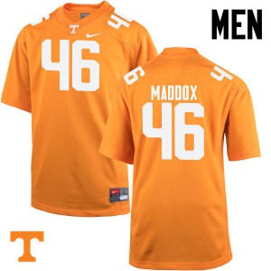 Men's DaJour Maddox Orange UT #46 Official Jerseys