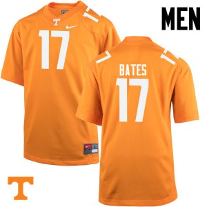 Men's Dillon Bates Orange Tennessee Vols #17 Alumni Jersey