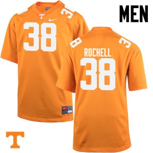 Men Jaye Rochell Orange Tennessee Vols #38 Stitched Jerseys