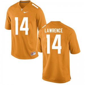 Mens Key Lawrence Orange UT #14 Player Jerseys