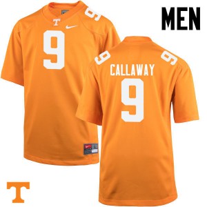 Men Marquez Callaway Orange Tennessee Volunteers #9 Stitched Jersey