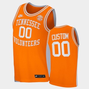Men's Custom Orange Tennessee Vols #00 University Jersey