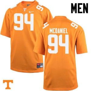 Mens Mykelle McDaniel Orange Tennessee Vols #94 Stitched Jerseys