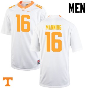 Men Peyton Manning White UT #16 University Jerseys