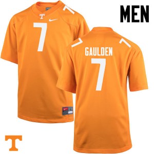 Men's Rashaan Gaulden Orange Tennessee Volunteers #7 Player Jerseys