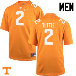 Men's Shy Tuttle Orange Tennessee #2 High School Jersey