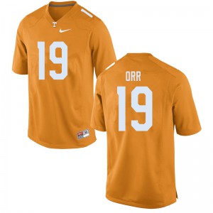 Men's Steven Orr Orange Tennessee Vols #19 High School Jerseys