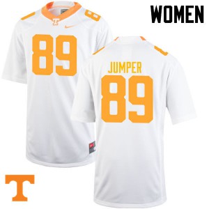 Womens Will Jumper White UT #89 NCAA Jerseys