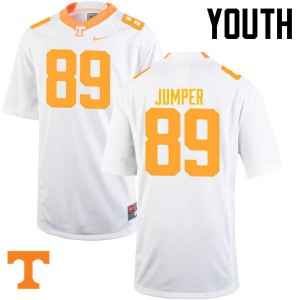 Youth Will Jumper White UT #89 Embroidery Jersey