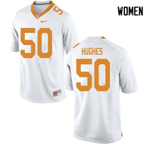 Women Cole Hughes White Vols #50 Embroidery Jersey