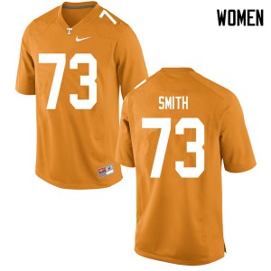 Women's Trey Smith Orange Tennessee #73 Stitch Jersey