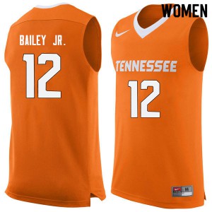 Women's Victor Bailey Jr. Orange UT #12 Official Jersey