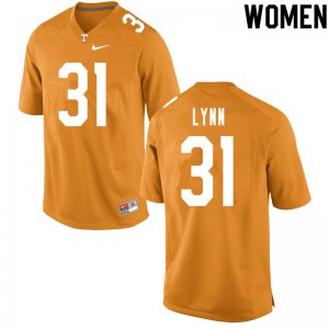 Women Luke Lynn Orange Tennessee #31 University Jerseys