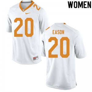 Women Bryson Eason White UT #20 University Jersey