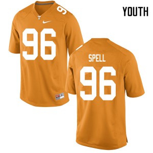 Youth Airin Spell Orange UT #96 Player Jersey