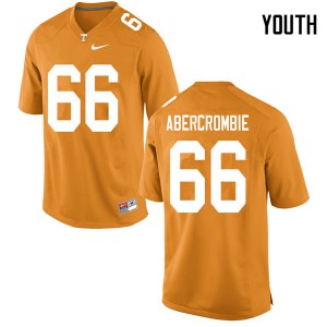 Youth Jarious Abercrombie Orange Tennessee Vols #66 High School Jerseys