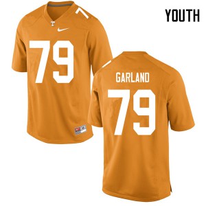 Youth Kurott Garland Orange UT #79 Official Jerseys