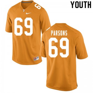 Youth James Parsons Orange UT #69 Alumni Jerseys