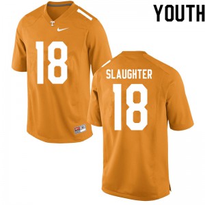 Youth Doneiko Slaughter Orange Vols #18 Official Jerseys