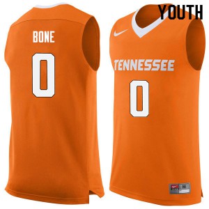 Youth Jordan Bone Orange Tennessee Vols #0 High School Jerseys