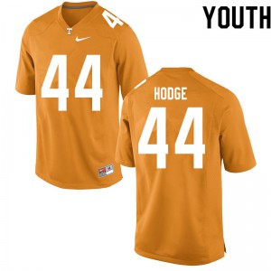 Youth Tee Hodge Orange Tennessee Vols #44 Embroidery Jersey